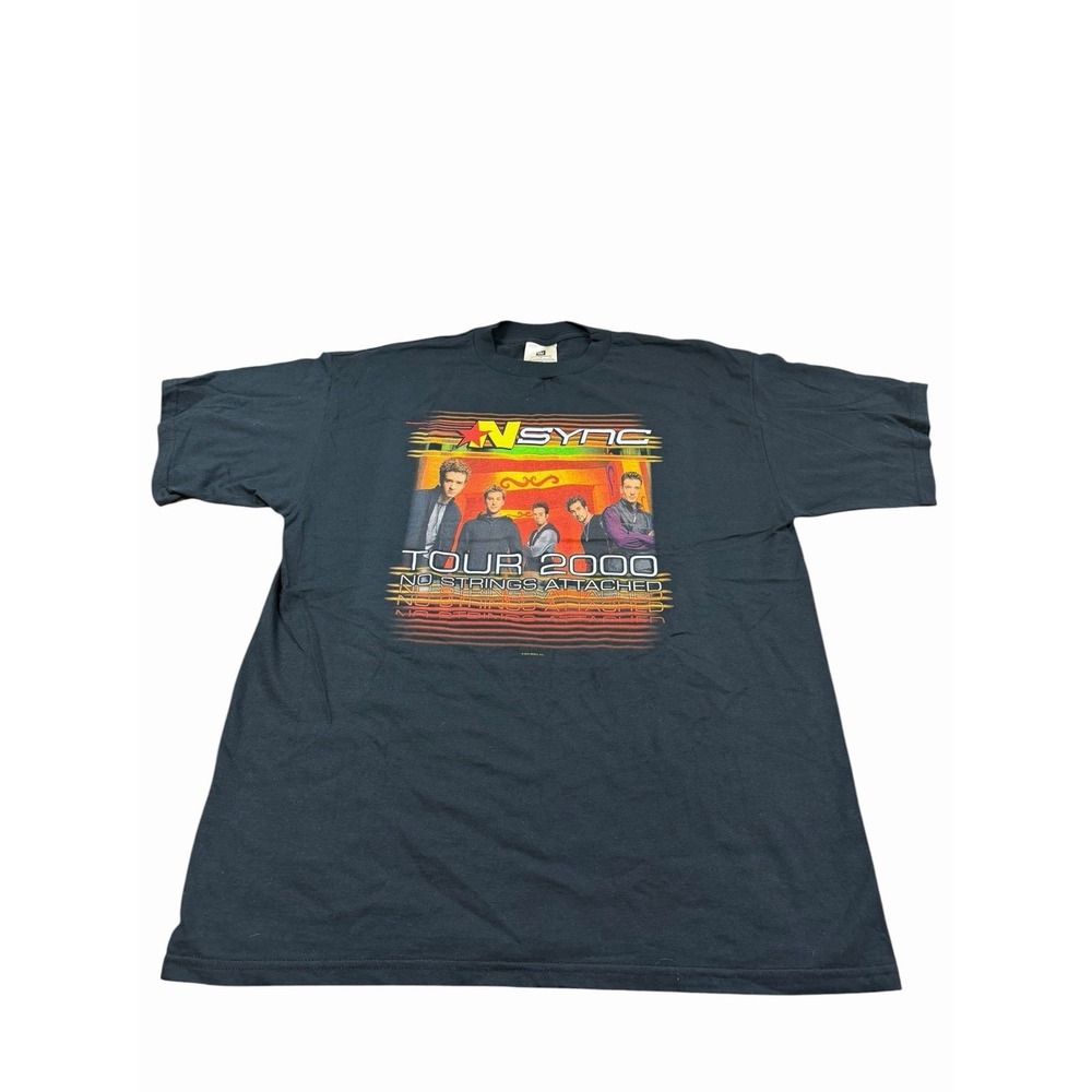 Vintage 2000 NSYNC No Strings Attached Tour Shirt Size XL Winterland Boy Band